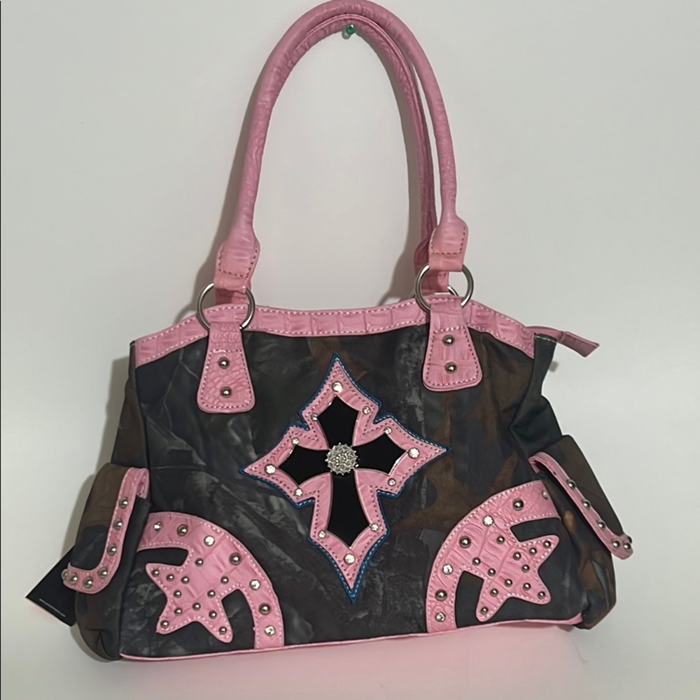Women’s Western Style Handbag Pink